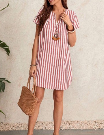 Rochie scurta SHEIN, rosu