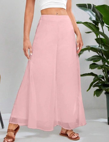 Pantaloni SHEIN, roz