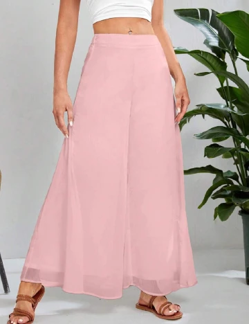 Pantaloni SHEIN, roz