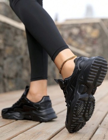 Adidasi SHEIN, negru