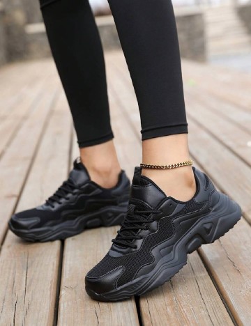 Adidasi SHEIN, negru