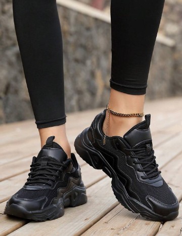 Adidasi SHEIN, negru