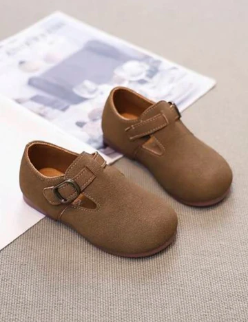 Pantofi Shein Kids, maro