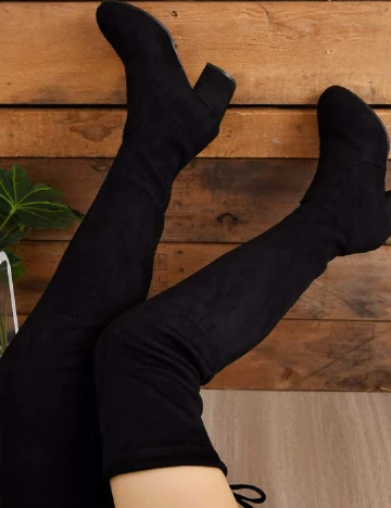 Cizme SHEIN, negru Negru