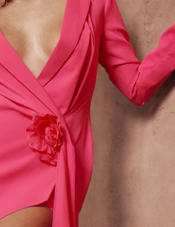 Rochie scurta PRETTYLITTLETHING, roz