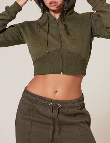 Hanorac PRETTYLITTLETHING, verde