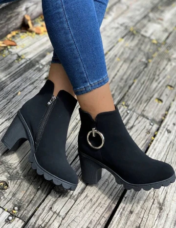 Botine SHEIN, negru