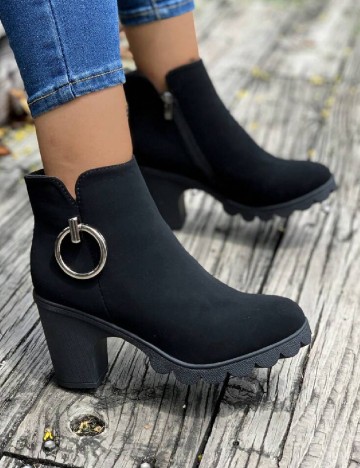Botine SHEIN, negru