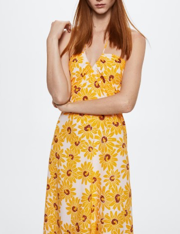 Rochie lunga Mango, galben