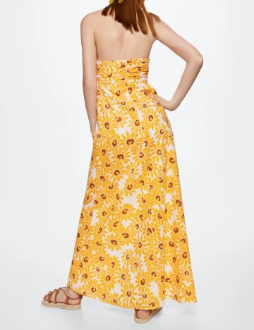 Rochie lunga Mango, galben