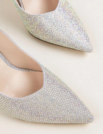 Pantofi SHEIN, argintiu