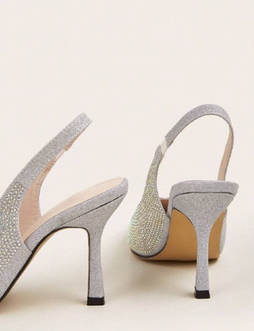 Pantofi SHEIN, argintiu