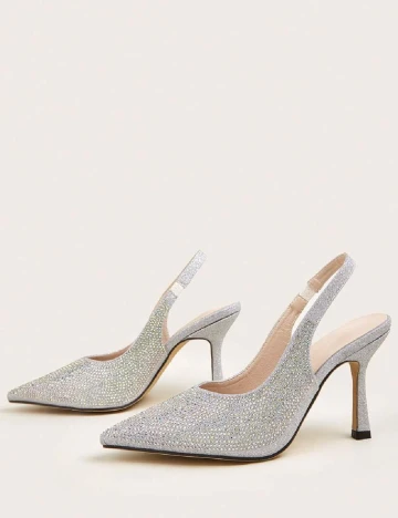 Pantofi SHEIN, argintiu