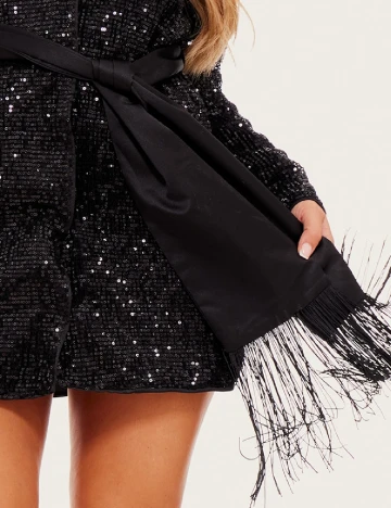 Rochie scurta PRETTYLITTLETHING, negru
