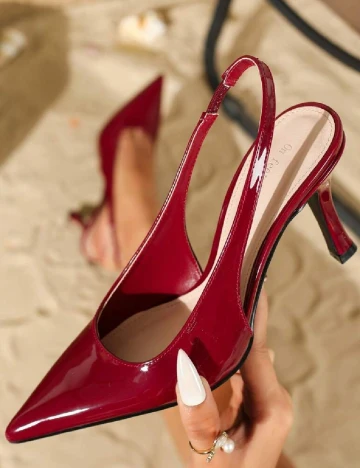 Pantofi SHEIN, grena