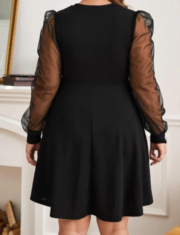 Rochie scurta SHEIN CURVE, negru