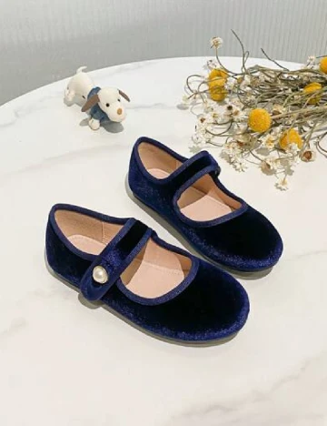Pantofi Shein Kids, bleumarin Albastru