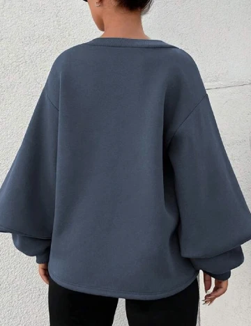 Bluza SHEIN, gri petrol