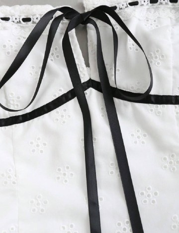 Rochie scurta SHEIN, alb