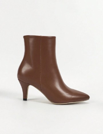 Botine SHEIN, maro
