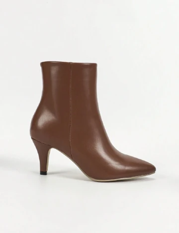 Botine SHEIN, maro