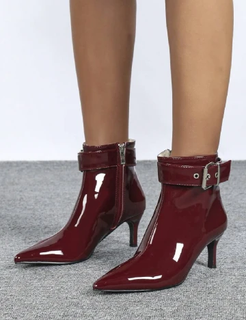 Botine SHEIN, visiniu