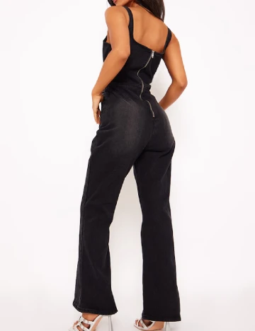 Salopeta PRETTYLITTLETHING, negru