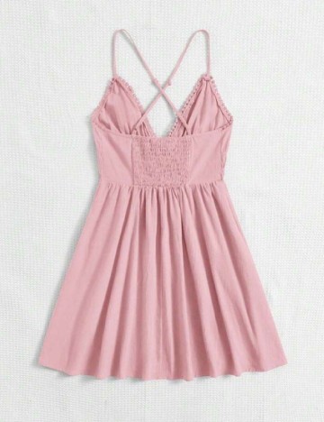 Rochie scurta SHEIN, roz