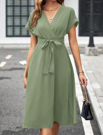 Rochie lunga SHEIN, verde