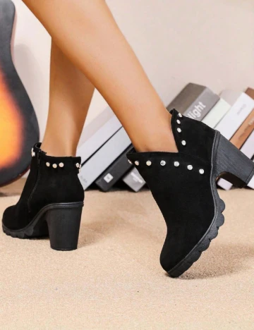 Botine SHEIN, negru