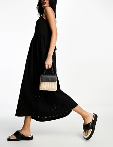 Rochie medie ASOS, negru