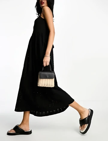 Rochie medie ASOS, negru