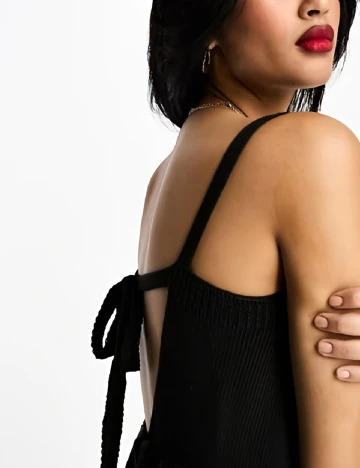 Rochie medie ASOS, negru