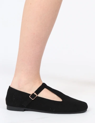 Balerini SHEIN, negru Negru