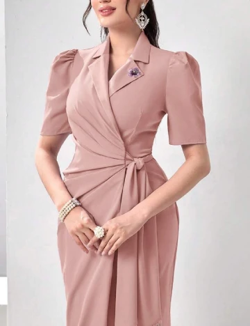 Rochie lunga SHEIN, roz