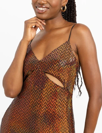 Rochie scurta Top Shop, mix culori
