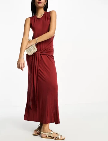 Rochie lunga ASOS, maro