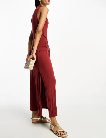 Rochie lunga ASOS, maro
