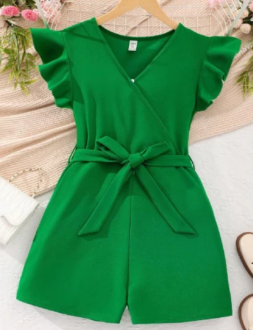 Salopeta Shein Kids, verde