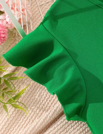 Salopeta Shein Kids, verde