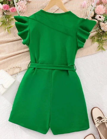 Salopeta Shein Kids, verde