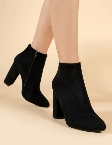 Botine SHEIN, negru