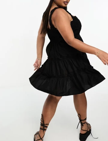 Rochie scurta ASOS Curve, negru