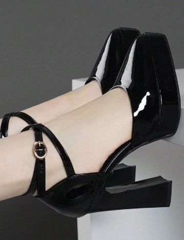 Pantofi SHEIN, negru