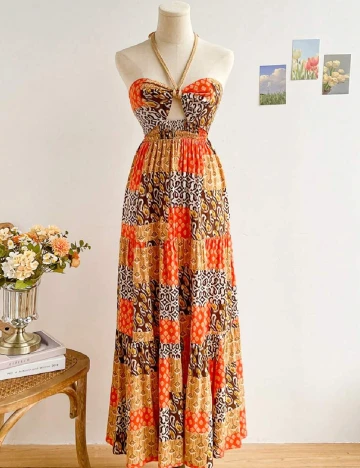 Rochie lunga SHEIN, mix culori