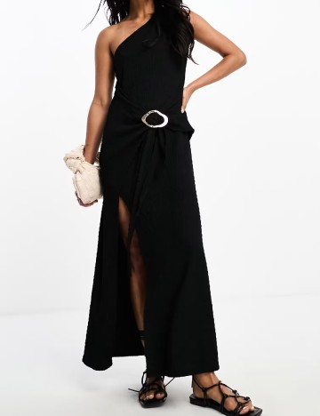 
						Rochie lunga ASOS, negru