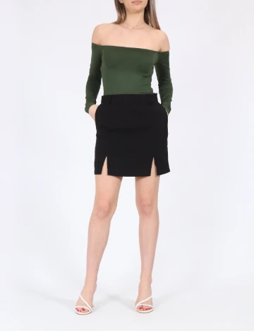 Fusta Top Shop, negru