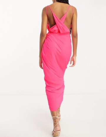 Rochie medie ASOS, roz