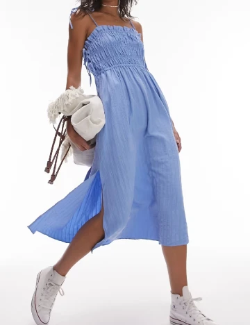 Rochie medie Top Shop, albastru