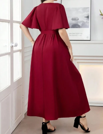 Rochie lunga SHEIN CURVE, rosu